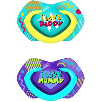 Canpol babies Neon Love A 0-6m suzetă - imagine 2